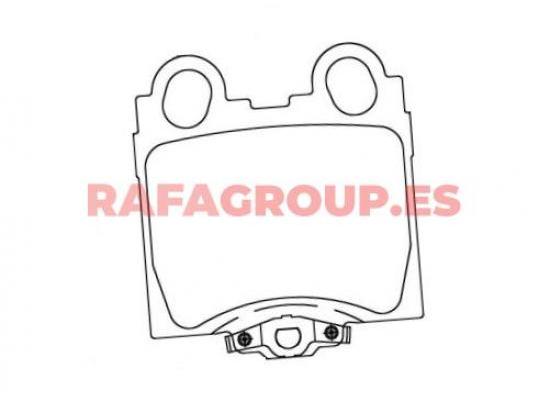 RG6873 - Pastillas de freno